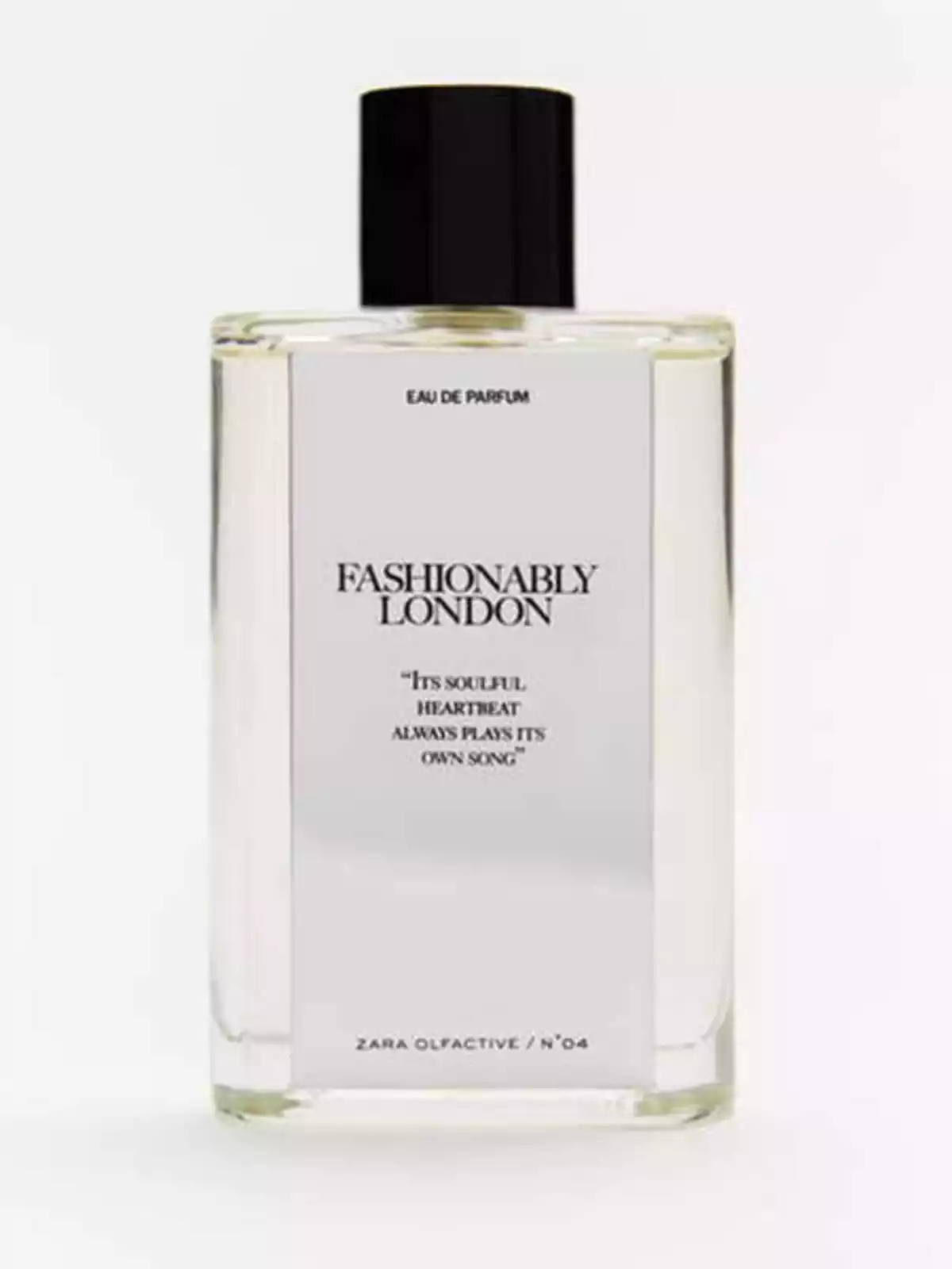 Frasco de la Fragancia Fashionably London, de Zara Frasco de la Fragancia Fashionably London, de Zara