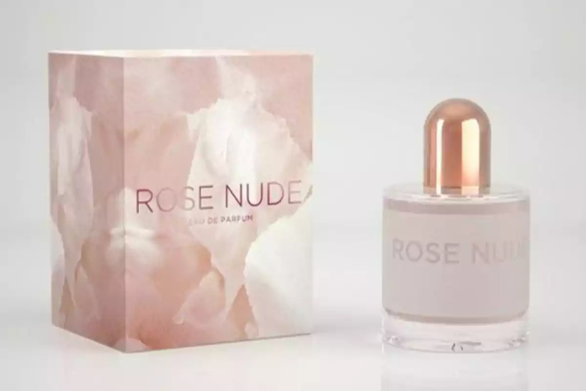 Frasco de perfume Rose Nude de Mercadona Frasco de perfume Rose Nude de Mercadona
