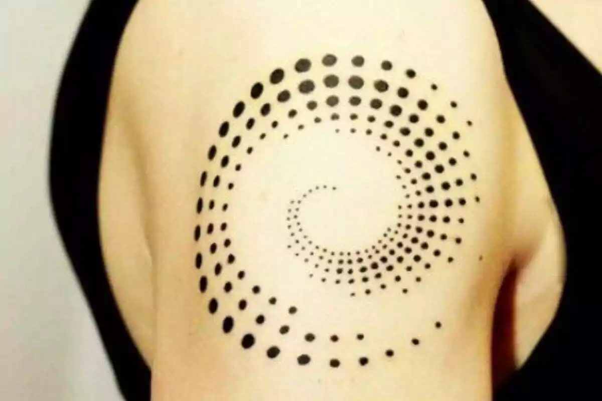 Tatuaje celta de espiral Tatuaje celta de espiral
