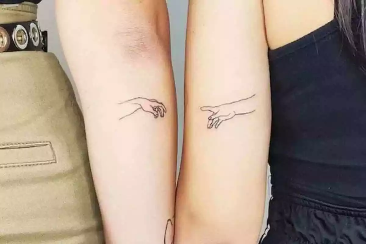 tatuajes infinitos de hermano y hermana