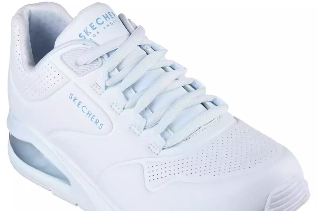 Zapatilla skechers de color blanco Zapatilla skechers de color blanco